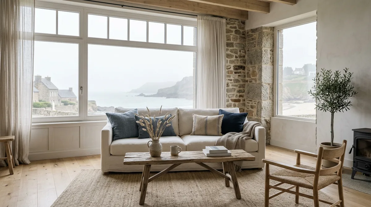 Idées déco bord de mer à Granville : le style côtier normand